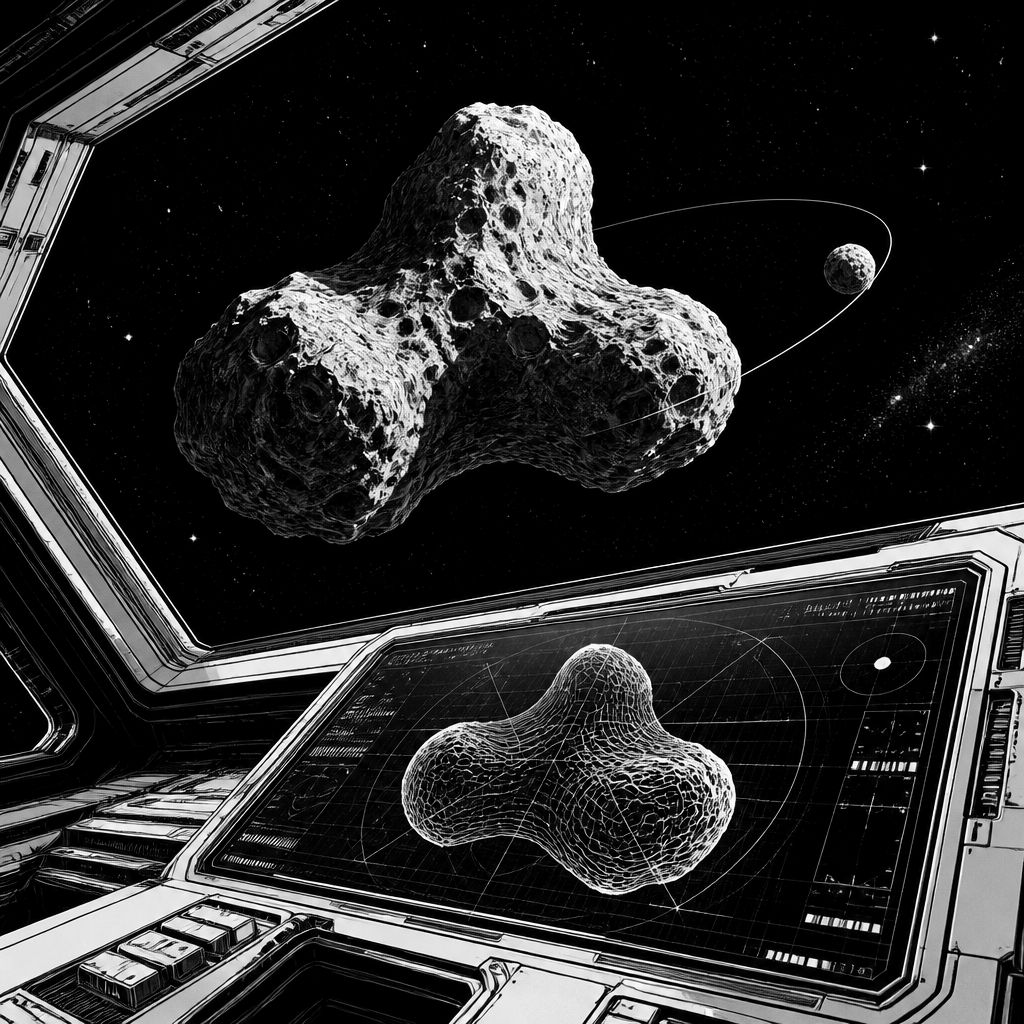 Three Heads and a Moon: Meet Asteroid 44 Nysa
